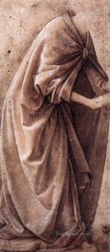 ドメニコ・ギルランダイオ Painting - 衣服の研究 ルネッサンス フィレンツェ ドメニコ ギルランダイオ